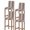 Brown, variant on Burnt Orange Ombre Bar Stool Covers Set of 2, Modern Abstract Art Farmhouse Gradient Stretch Bar Chair Covers with Backs, Removable Pub Counter Height Chair Cover for Kitchen Dining Room Cafe