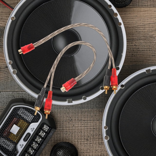 WEUVEB 5Ud Extensión De Cable Rca Para Altavoces De Con Alta Durabilidad Y Compatibilidad Universal