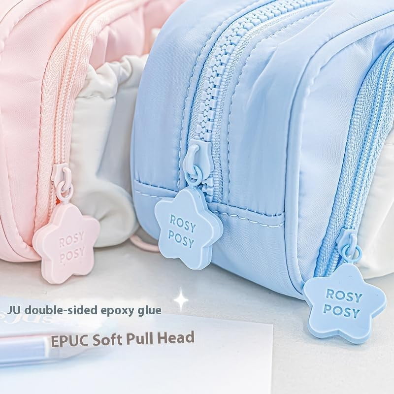GASYLLSHOP Pencil Case, Pencil Case, Cute Pencil Pouch,Star Series Large Capacity Drawstring Pencil Cases
(pink)