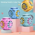 thumbnail image 5 of 2 In1 Rotating Fidget Spinner Magic Bean Infinity Cube Stress Relief Ball Adults Kids Unisex-children Educational Puzzle Cube Toys (pink), 5 of 5
