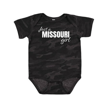 

Inktastic Just a Missouri Born and Raised Gift Baby Girl Bodysuit