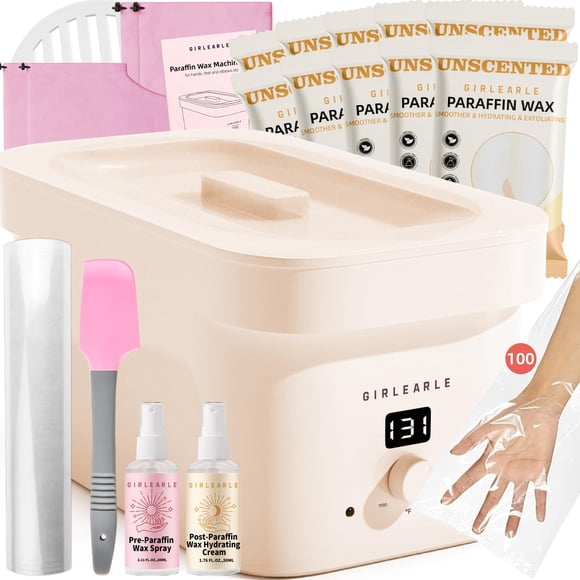 Máquina de cera de parafina GIREARLE, 7000 ml, kit sin perfume
