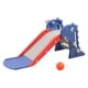 thumbnail image 1 of Dinosaurio en forma de tobogán Escaleras Juguetes de desarrollo Juego de deslizamiento suave Material didáctico Diapositivas Juguete para guardería Azul SM SunniMix Tobogán interior, 1 of 8