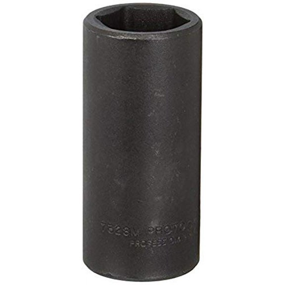 Proto Torqueplus Metric Deep Impact Socket, 1/2" Dr, 28mm, 6 Pt, EA (577-7328M)