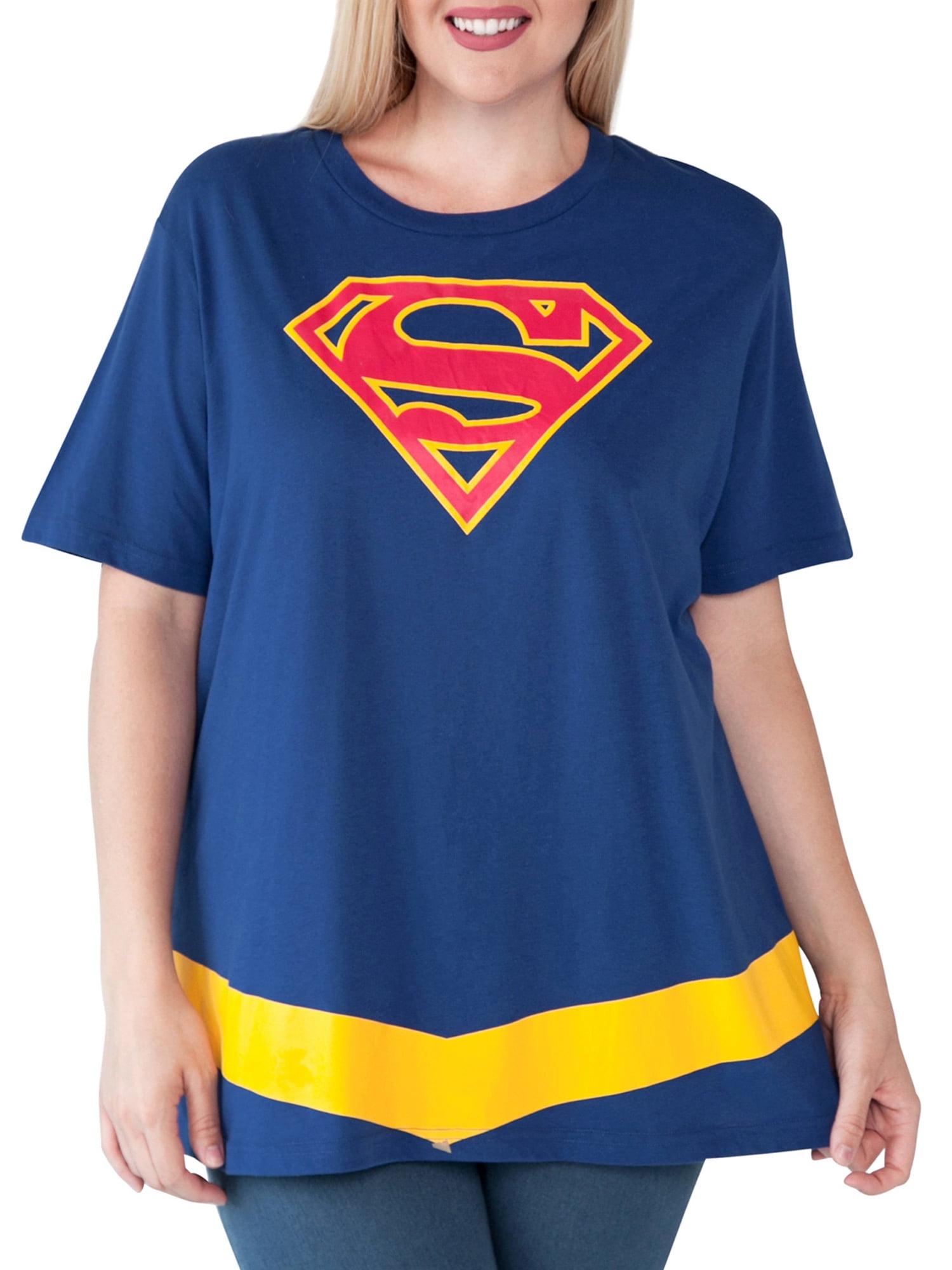 Supergirl TV Show LOGO GLARE Licensed Women's T-Shirt All Sizes 