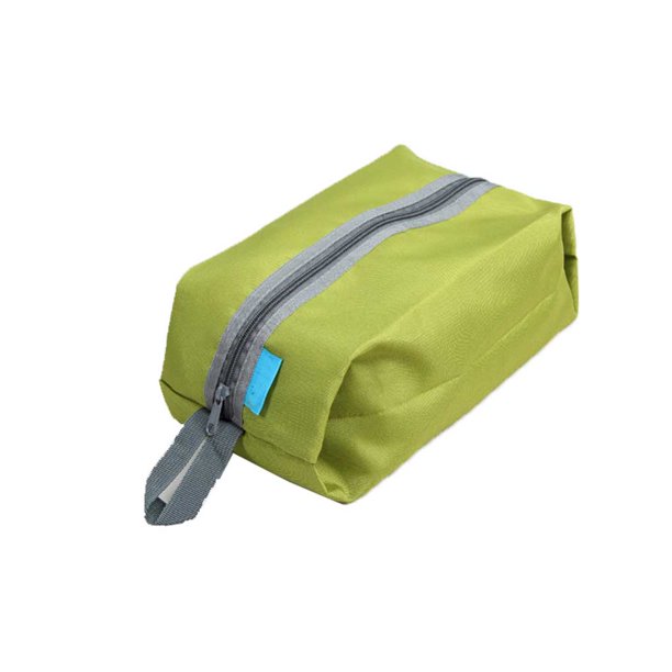 Sonducket Bolsas de almacenamiento de tela Oxford portátiles, zapatos impermeables, camisas, de dientes, ropa interior, bolsa de carpas Verde