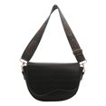 thumbnail image 1 of Bolso elegante para mujer con correa ajustable, bolso de hombro de PU para viajes al aire libre, 1 of 9