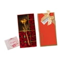 thumbnail image 4 of Flores de rosas artificiales decorativas para el Día de San Valentín, con caja de regalo y tarjetas, regalos de San Valentín para cumpleaños de niñas 1 flor artificial, 4 of 8