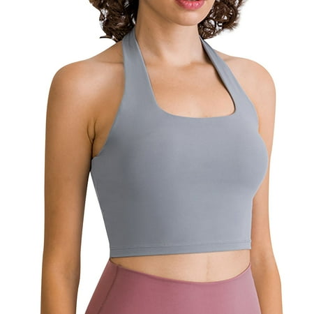 Youmylove Women Tank Tops Sports Bra Yoga Bralette Crop Bras Top Loose Fit Fashion Tops