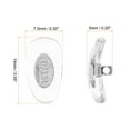 thumbnail image 2 of Uxcell Eyeglass Nose Pad Thickness Anti-Slip Glasses Nose Grips Titanium Logo Glasses Nose Pads for Plastic Frames Glasses Gold 10, 2 of 7