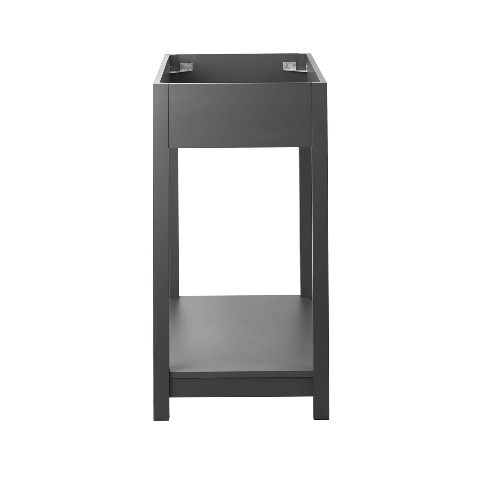 Modway Altura 36" Bathroom Vanity Cabinet (Sink Basin Not Included) in Gray