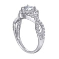 thumbnail image 1 of Anillo HUOGUO Love Diamond Fashion de aleación en forma de corazón, 1 of 4