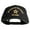 Black, variant on Star US Army Veteran Retired Embroidered Solid Cotton Twil 5 panel Mesh Back Cap - Black OSFM