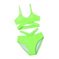 thumbnail image 2 of Girls Swim Suit Girls Swimsuit with Shorts Girls' Two-Piece Swimwear Teen Girl Bathing Suits for Teenage Girls 9-10 Years Girls Fashion, 2 of 6