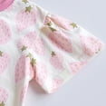 thumbnail image 4 of SROBPTY Kids Girls 6 Months-8 Years Summer Print Short Sleeve Tshirt Top Pink, 6-12 Months, 4 of 4