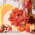 thumbnail image 3 of Guvpev 22" Fall Wreath for Front Door, Large Artificial Autumn Maple Leaf with Berries Decor for Indoor Outdoor, Thanksgiving Farmhouse Harvest Decorations, Fall Wreath Decor for Home, Mantel, Stairs, 3 of 9