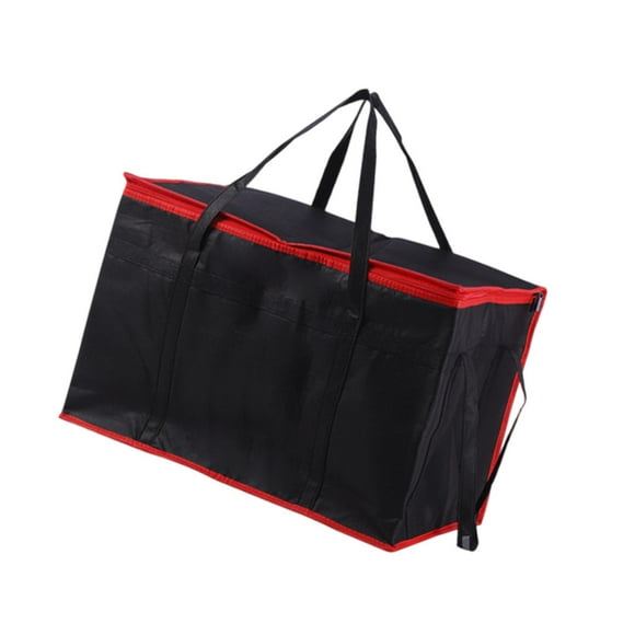 Luzkey Pizza Develivey Insulated Bag Grocery Shopping Bag Heavy Duty Insulated Thermal Lunch Bag Food Warmer Tote for Home Takeaway