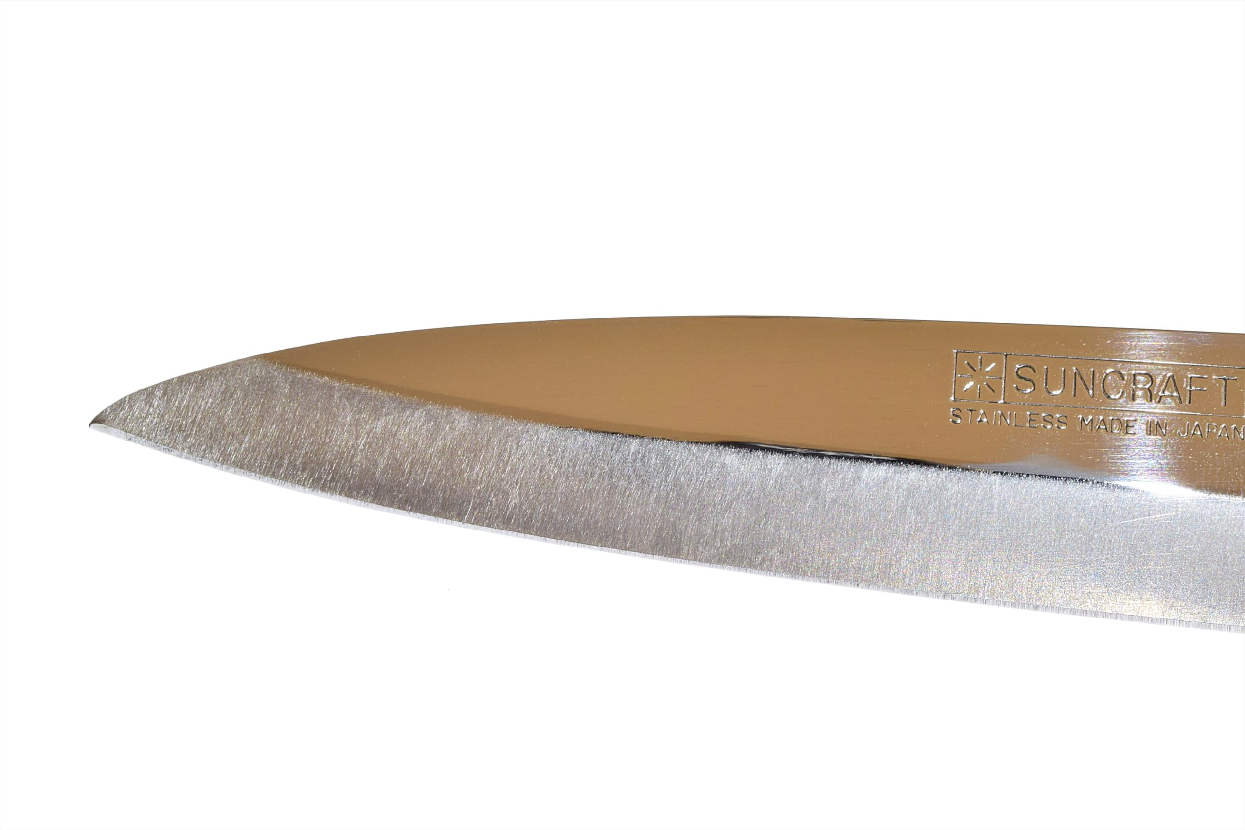Small Fruit Knife with Wooden Sheath, 8.5-Inch Stainless Steel Utility Knife for Fruit and Vegetable Prep