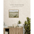 thumbnail image 5 of Drsoum Landscape Artwork Wall Art Prairie in Full Bloom Classic Prints 11x14in Modern Farmhouse Kitchen Bathroom Office Decor - Natural Framed, 5 of 7
