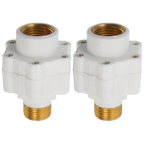 FRCOLOR  2 PCS Anti Leakage Device Electric Water Heater Protection White