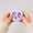 Purple, variant on Halloween Skull Stress Ball, Soft Slow Rising Squeeze Anxiety Fidget Ball, Halloween Stuffer for Office Adults,2.36x2.36x0.79 in,Pink
