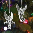 thumbnail image 3 of 2 piezas de escultura colgante de acrílico para de Navidad, adorno para de Navidad para cafetería, fiesta, celebración, festivales, hotel,, 3 of 8