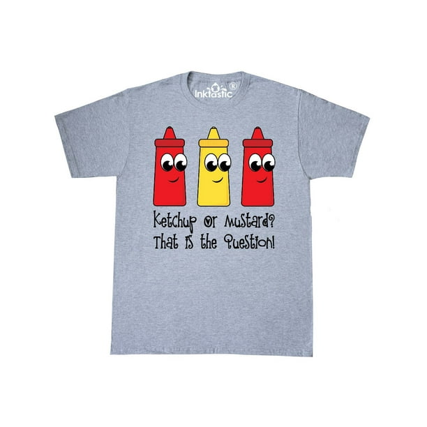 INKtastic Funny Ketchup Or Mustard TShirt