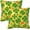 St. Patricks Day2, variant on St. Patricks Day Throw Pillow Covers Set of 2 Soft Pillow Case Protectors with Zipper Standard Size Pillow Covers Pillowcase Square for Bed, Sofa, Living Room (16"x16")