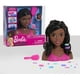 thumbnail image 2 of Barbie Fashionistas Cabeza de Estilismo de 8 pulgadas, Cabello Negro, 20-Pieces Barbie -, 2 of 2
