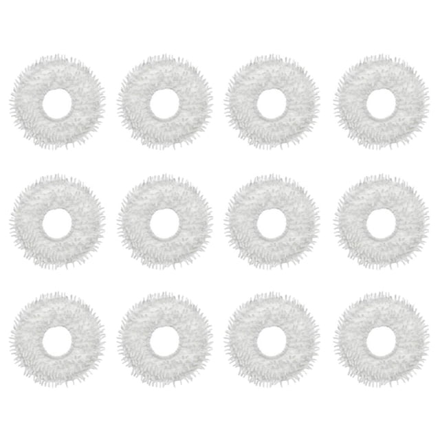 Reemplazo de robots de barrido Paño de fregona para Robot de barrido Dreame Bot W10 / W10 Pro, 12 Uds.