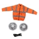 thumbnail image 2 of Chaqueta de Ventilador Inalámbrico Ventilador de Refrigeración de Verano Reflectante Ropa de Refrigeración Protección Solar Ropa de Trabajo Ventilador Blanco de Manga ANGGREK Otros, 2 of 8