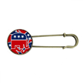 thumbnail image 1 of Estados Unidos el emblema de elefante republicano EsES Broche De Broche De Metal Antiguo Unbranded M, 1 of 3