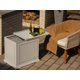 thumbnail image 2 of JJUN Brixton Tray Table - 2-in-1 Outdoor Side Table with Storage and Tray for Patio/Porch | Durable All-Weather Resistant | Classic & Functional, 2 of 18