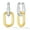 Gold & Silver, variant on Womens Gold Earrings Dangle Jewelry, 18K Gold Plated Stainless Steel Huggie Earring, Lightweight Hypoallergenic Drop Ear Rings, Gold