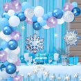 thumbnail image 4 of Kit de arco de guirnalda de globos CHAO decoración de cumpleaños de Frozen, 4 of 5