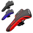 thumbnail image 1 of Asiento Bicicleta Mtb Sport Ultra Confortable PIAGO 10774 Negro con Rojo, 1 of 8