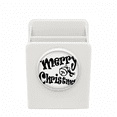 thumbnail image 1 of Black Lovely Font Merry mas Desk Pencil Holder Cup Pen Organizer, 1 of 4