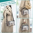thumbnail image 6 of DIXRUYEE Lunch Bag Double Deck Lunch Cooler Box Fashion Snowy Joy Pattern, 6 of 7