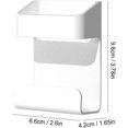 thumbnail image 3 of Lishi Remote Control Wall Holder, Wall-Mounted Organizer for Air Conditioner, TV, and Media Player Controllers, 3 of 5