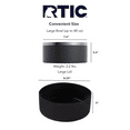 thumbnail image 5 of RTIC 3-in-1 Dog Bowl, Large, Stainless Steel Insulated Bowl, Silicone Lid, Black & Black, 5 of 7