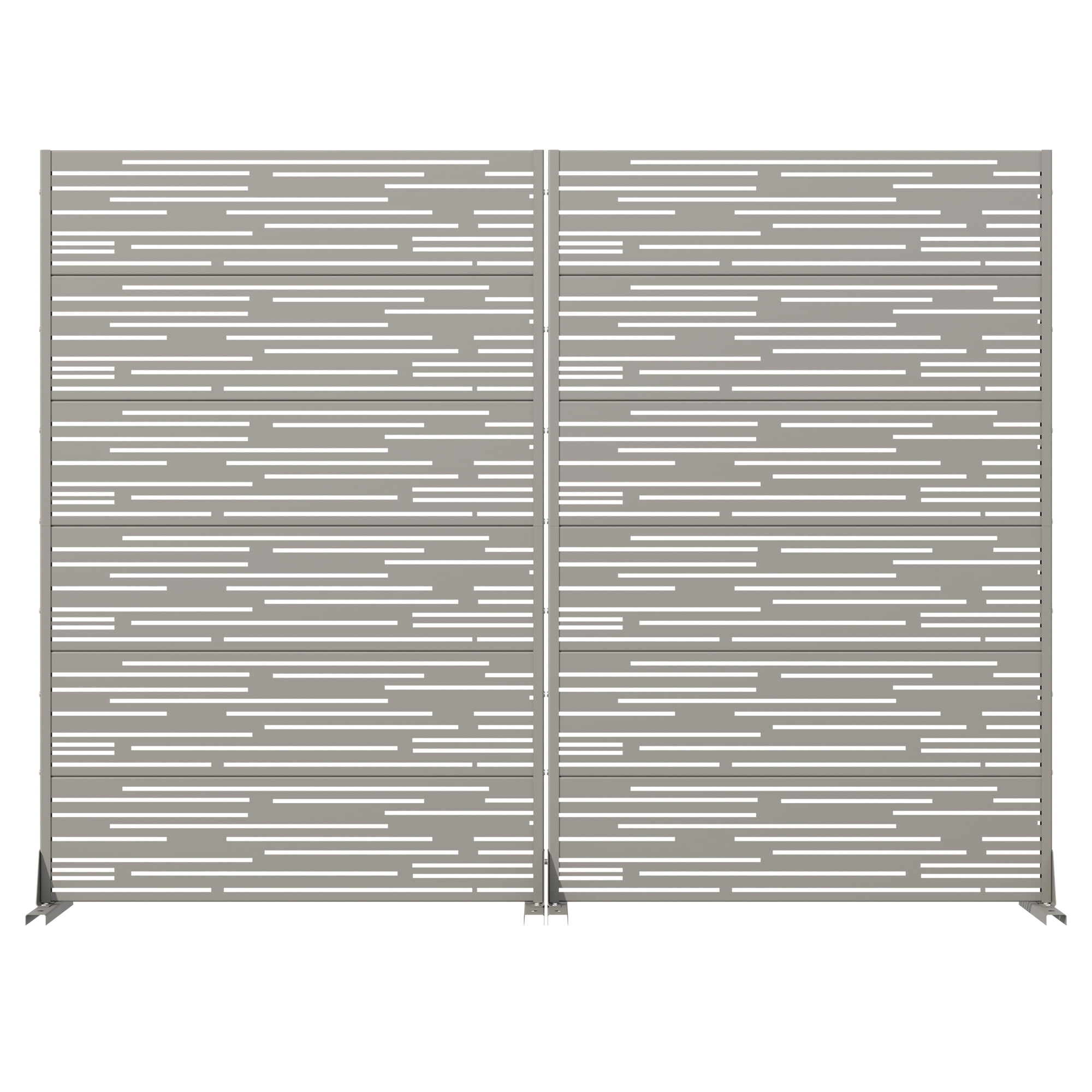 Metal Privacy Screen Panel Pattern