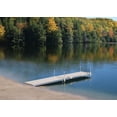 thumbnail image 6 of 2 Section Aluminum Floating Dock Kit w/ Signature Top - 4'x20', 6 of 7
