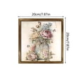 thumbnail image 4 of Láminas decorativas de lienzo adecuadas para decorar salones, dormitorios y baños familiares, así como decoraciones florales para paredes., 4 of 7