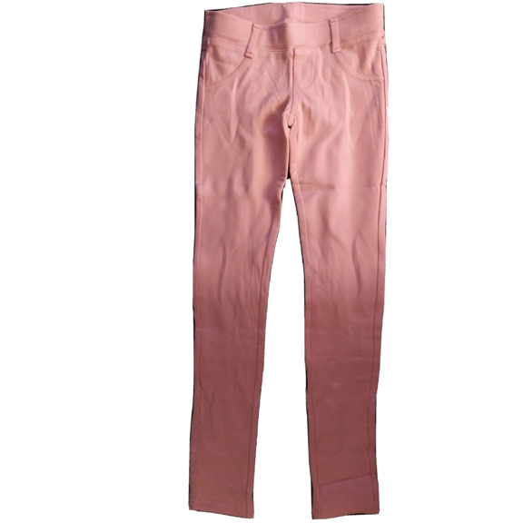 American Girl Brand Cuffed Pink Jeggings Size 7