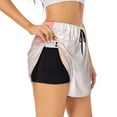 thumbnail image 2 of Haiem Marble Women's 2 in 1 Running Shorts - Lightweight Athletic Workout Gym Yoga Breathable Sports Shorts Liner with Phone Pockets-XX-Large, 2 of 9
