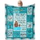 thumbnail image 1 of LHSHID Aunt Gifts Gifts for Aunt Blanket Aunt Gifts from Niece Best Aunt Ever Gifts Xmas Gifts for Aunts from Niece Aunt Birthday Gift Christmas Birthday Gifts for Aunt 30"x40", 1 of 8