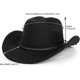 thumbnail image 2 of 2025 Latest Model Women Men Classic-Western-Cowboy-Hat - Wide Brim Western Cowboy Cowgirl, 2 of 5