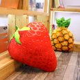 thumbnail image 5 of Strawberry Plush Pillow Red Fruit Toy Cushion Home Decor Decorative Pillow 30x50 cm Soft Throw Pillow, 5 of 6