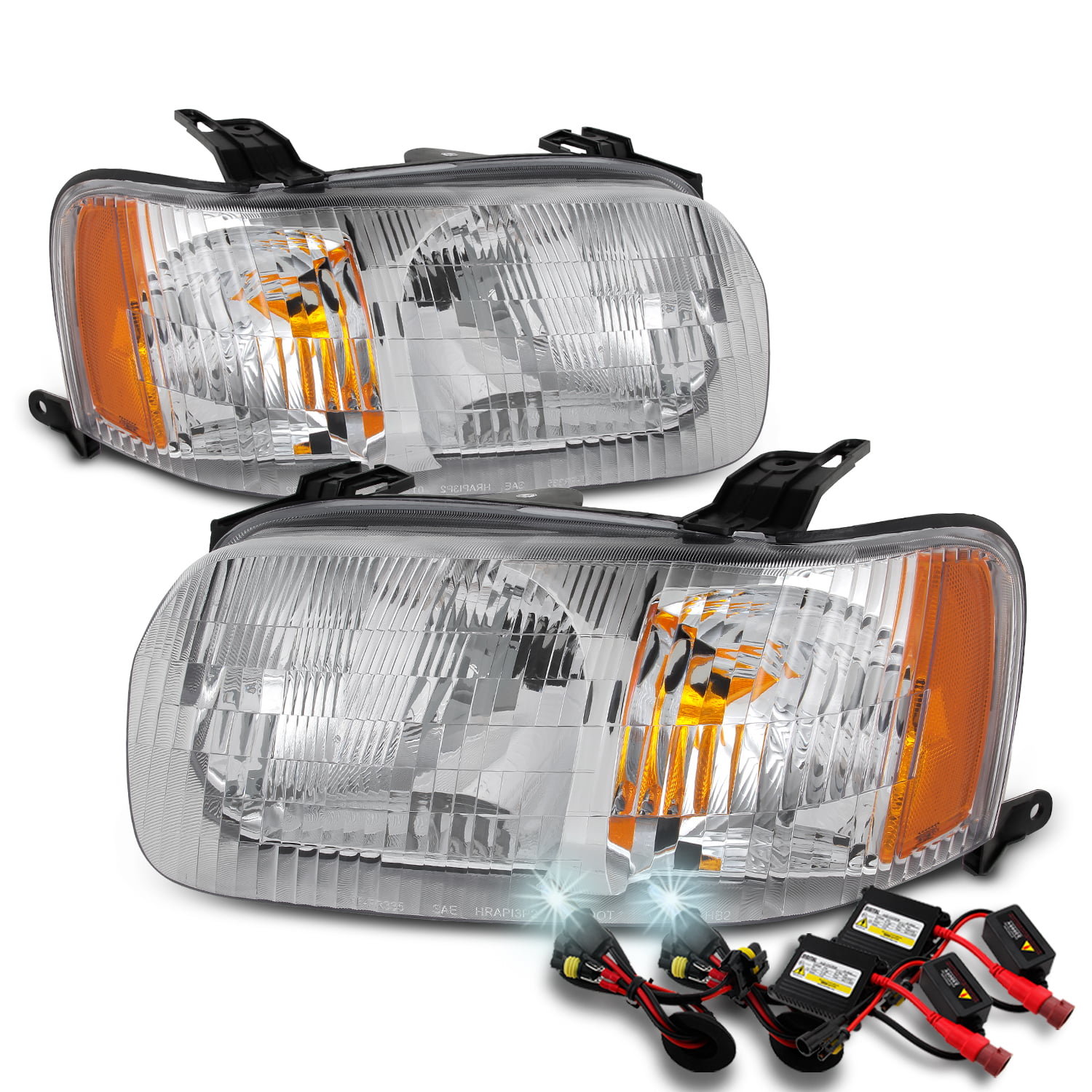 Right Side Replacement Headlight Assembly For 2001-2004 Ford Escape