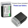 thumbnail image 2 of Kastar 2-Pack Battery and Quadruple Charger Compatible with Pixii A1571 Camera, Pixii A2572 Camera, Hasselblad Lunar Mirrorless Digital Camera, 2 of 6